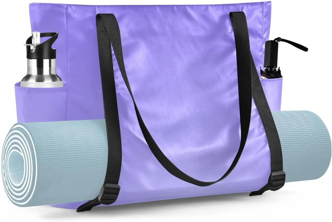 MCHIVER Phoenix Start Gradient Yoga Bag for Women Yoga Mat Carrier Fits All Your Stuff Large Pilates Gym Bag