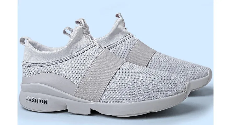 Men's Casual Breathable Mesh Slip-On Sports Shoes