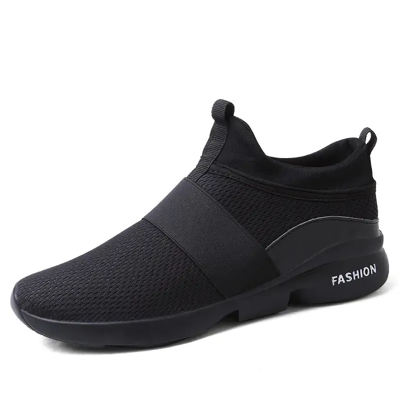 Men's Casual Breathable Mesh Slip-On Sports Shoes