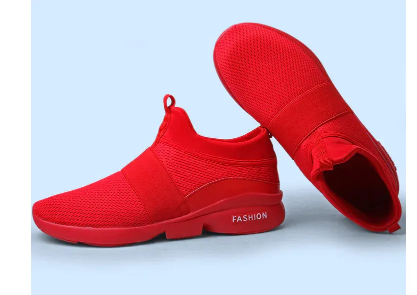 Men's Casual Breathable Mesh Slip-On Sports Shoes