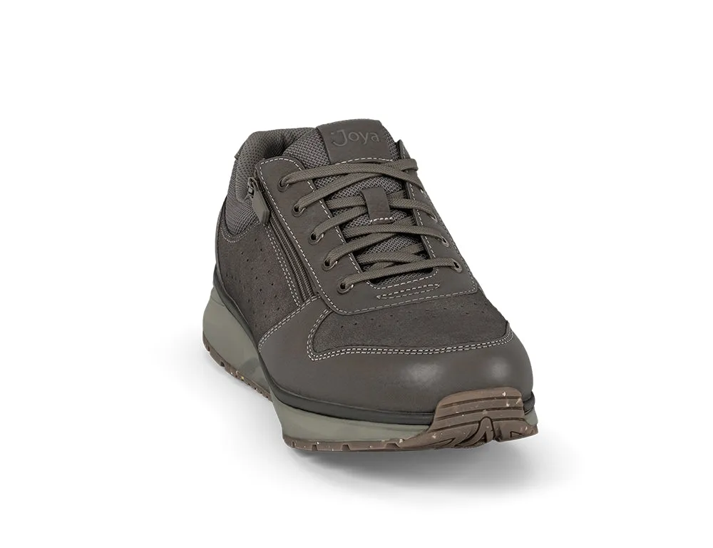 Mens Dynamo Brown Zip Active Trainers