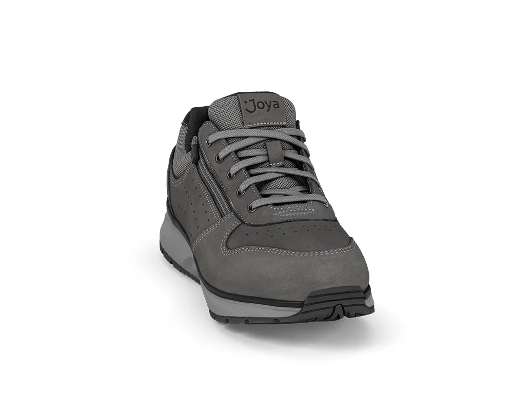 Mens Dynamo Dark Grey Zip Active Trainers