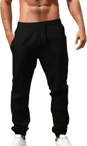 Men's Lightweight Jogging Pant Cargo Combat Work Joggers Baggy Sport Casual Sweatpant Leisure Pant
