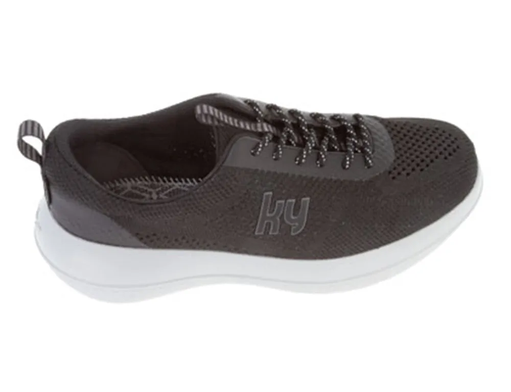 Mens Meilen Black Cushioned Strato Trainers