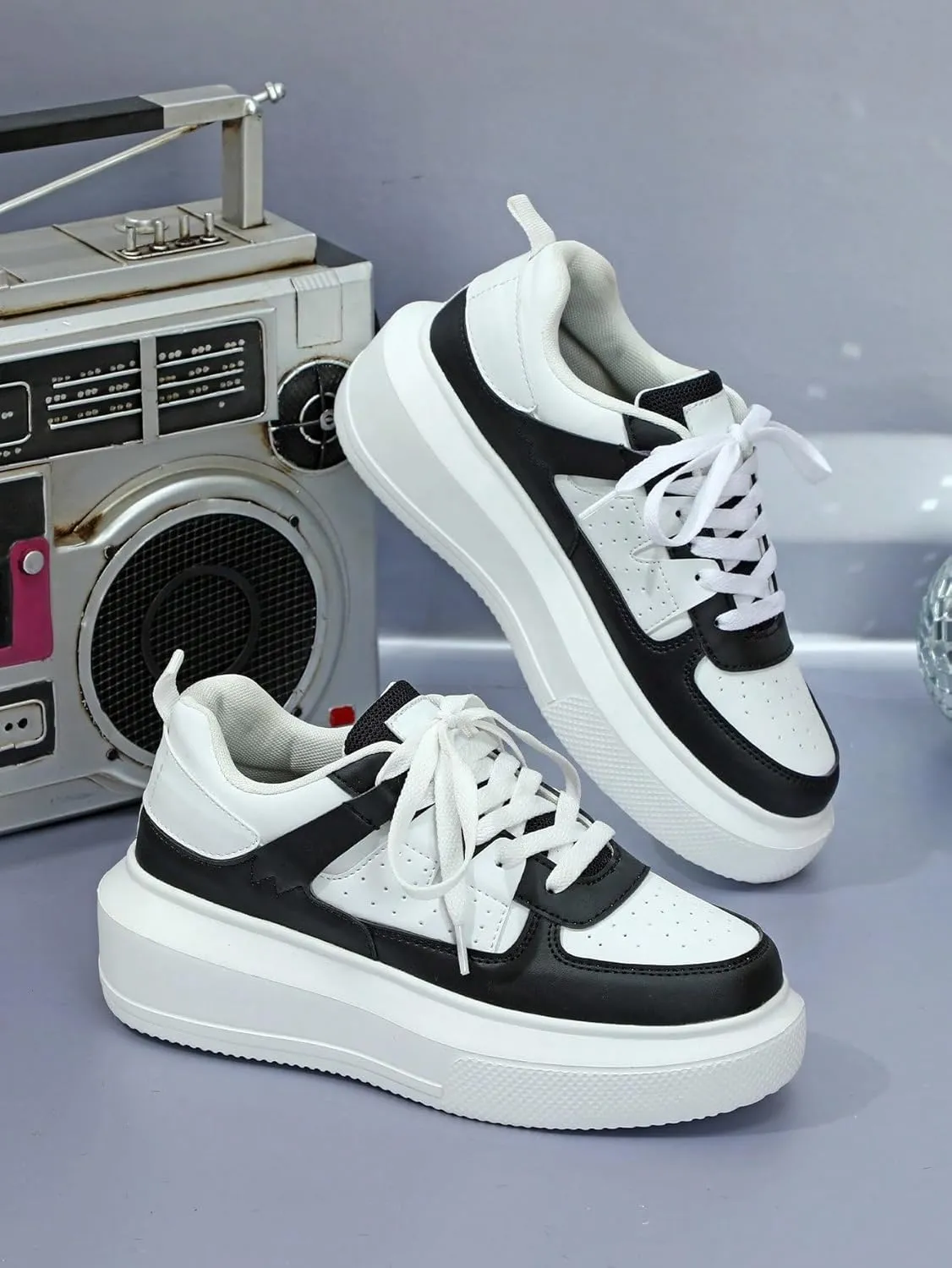 Mesh Fabric Glitter Patchwork Lightweight Breathable Sneakers for Men Outdoor Travel Fitness Daily Wear Vacation Street Style Casual Shoes for Couples
