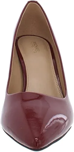 Michael Michael Kors Womens Dorothy Evening Heels Red 9.5 Medium (B,M)