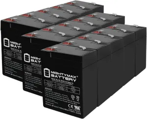 Mighty Max Battery 6V 4.5AH Replaces Abbott Laboratories Patrol Enteral Pump - 15 Pack
