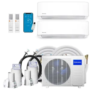 MRCOOL DIYM248HPW00C01 DIY Multi-Zone Series Ductless Heat Pump, White
