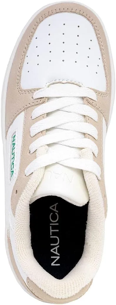 Nautica Kids Boys Lace-Up Fashion Sneakers Low-Top Dress Shoes for Youth - (Big Kid/Little Kid)