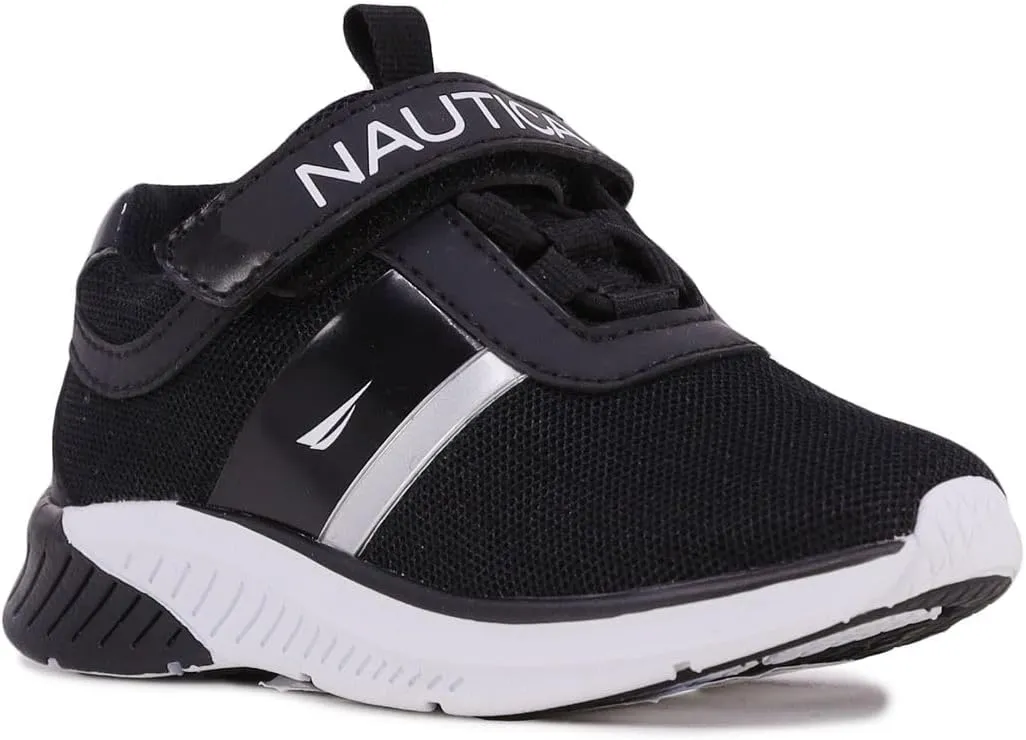 Nautica Kids Fashion Sneaker Athletic Running Shoe with One Strap |Boys - Girls|(Toddler/Little Kid)