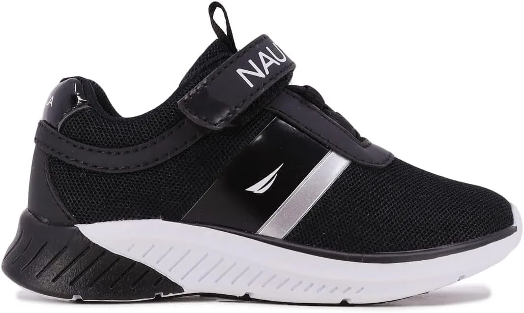 Nautica Kids Fashion Sneaker Athletic Running Shoe with One Strap |Boys - Girls|(Toddler/Little Kid)