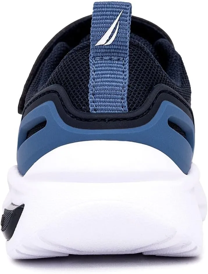 Nautica Kids Fashion Sneaker Athletic Running Shoe with One Strap |Boys - Girls|(Toddler/Little Kid)