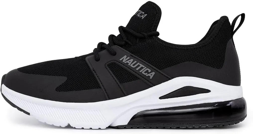 Nautica Men's Sneakers - Air Cushion Lace-Up Running Shoe - Lightweight and Comfortable Athletic Footwear for Everyday Wear and Fitness Training