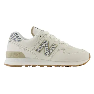 New Balance Ladies Trainers - WL574XD2 - Beige/Animal Print