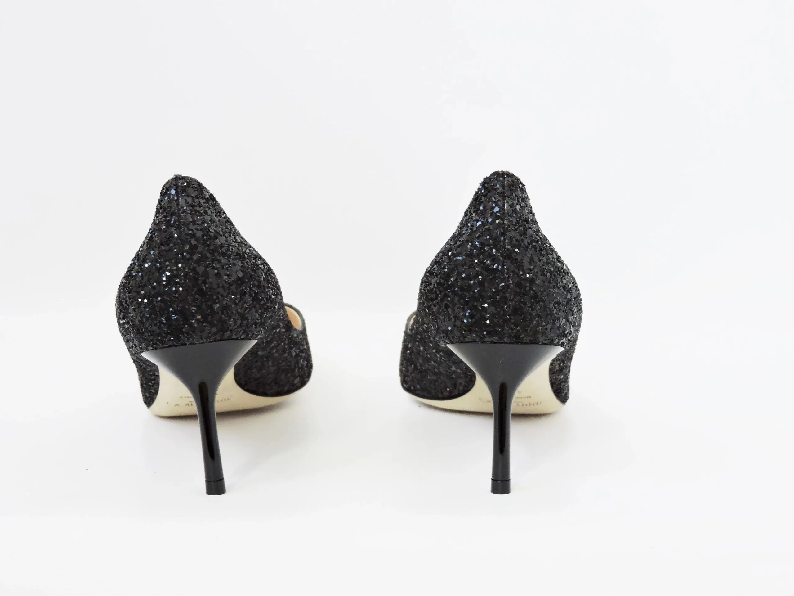 NEW Jimmy Choo Romy Glitter Pump Size 40.5 It (10.5 Us)