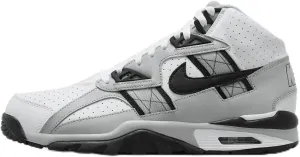 Nike Air Trainer SC High Men's Shoes (HJ9106-100, White/Light Smoke Grey/Black) Size 10
