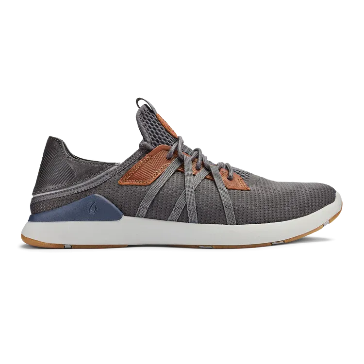 Olukai Men’s Mio Lī Everyday Athletic Shoes - Pavement|Vintage Indigo