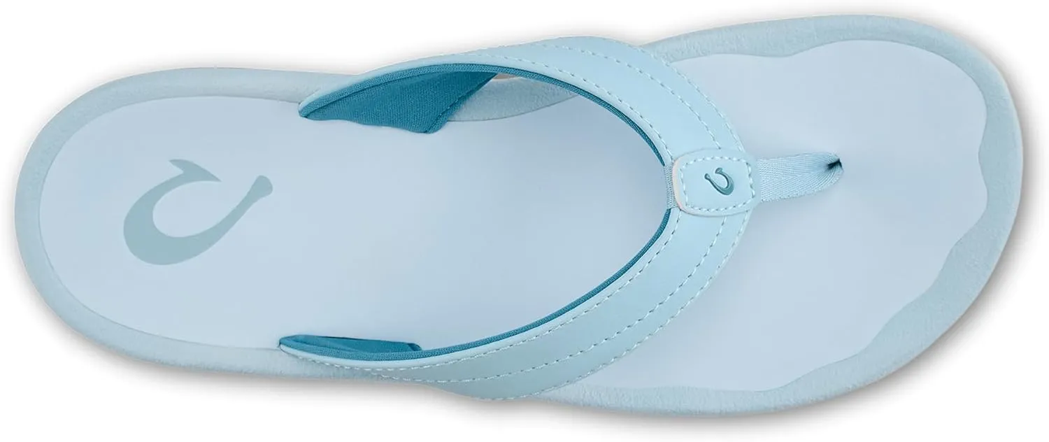 OLUKAI Ohana Women's Beach Sandals, Water Resistant Flip Flops, Arch Support & Comfort Fit, Lightweight & Durable, Enhanced Grip & Traction