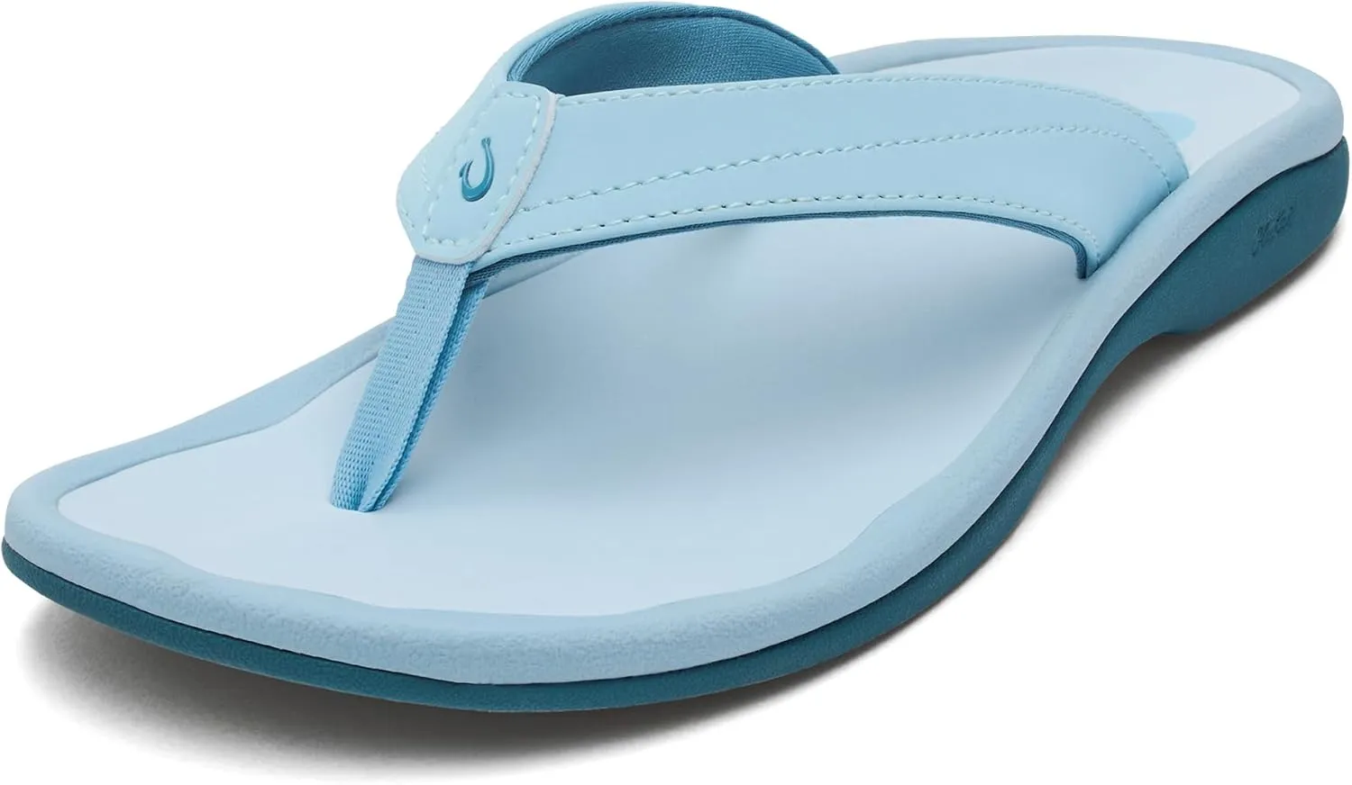 OLUKAI Ohana Women's Beach Sandals, Water Resistant Flip Flops, Arch Support & Comfort Fit, Lightweight & Durable, Enhanced Grip & Traction