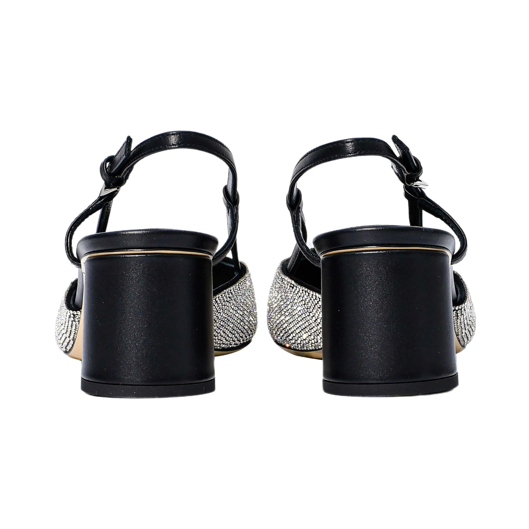 Pasquini Women's Chunky Black Sandal