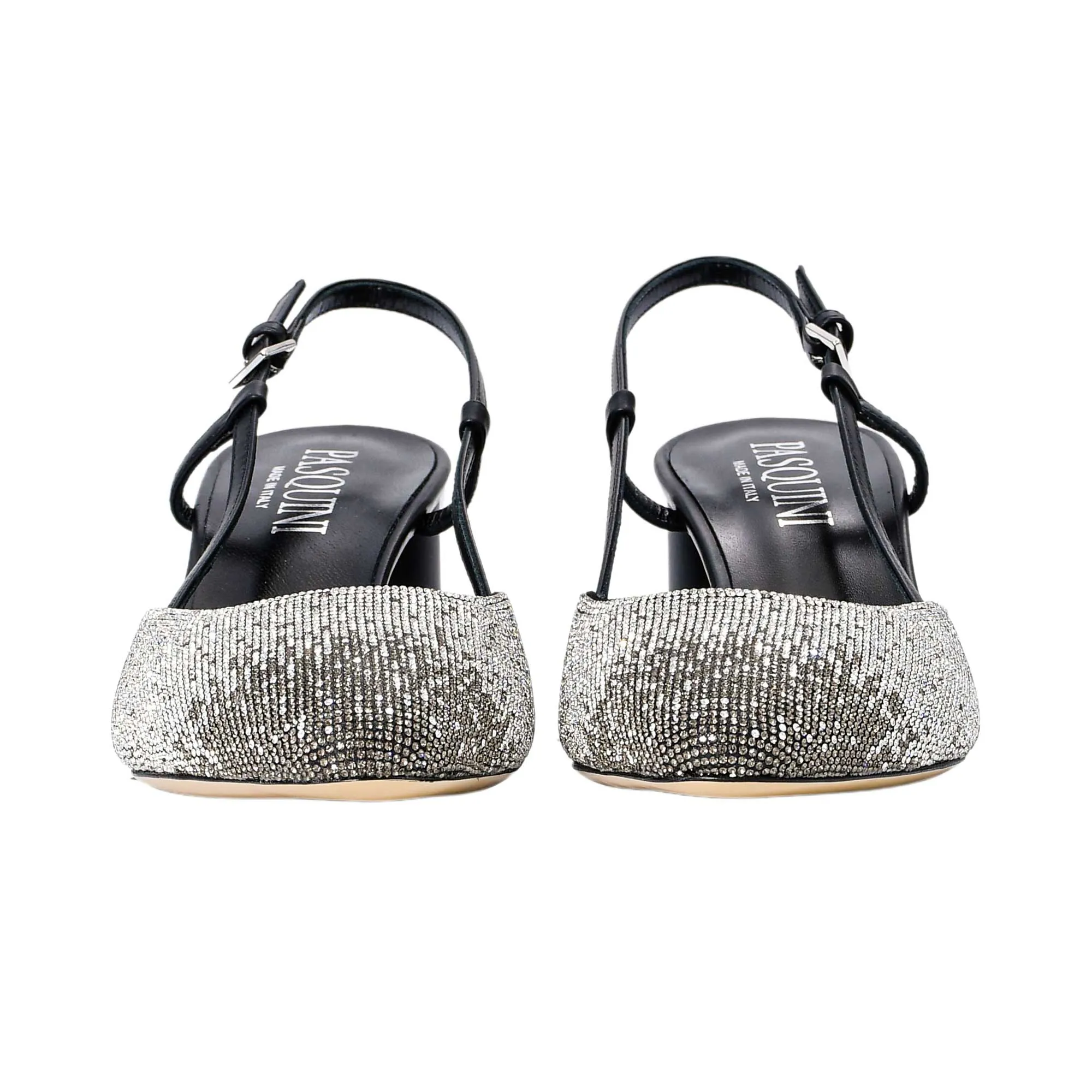Pasquini Women's Chunky Black Sandal