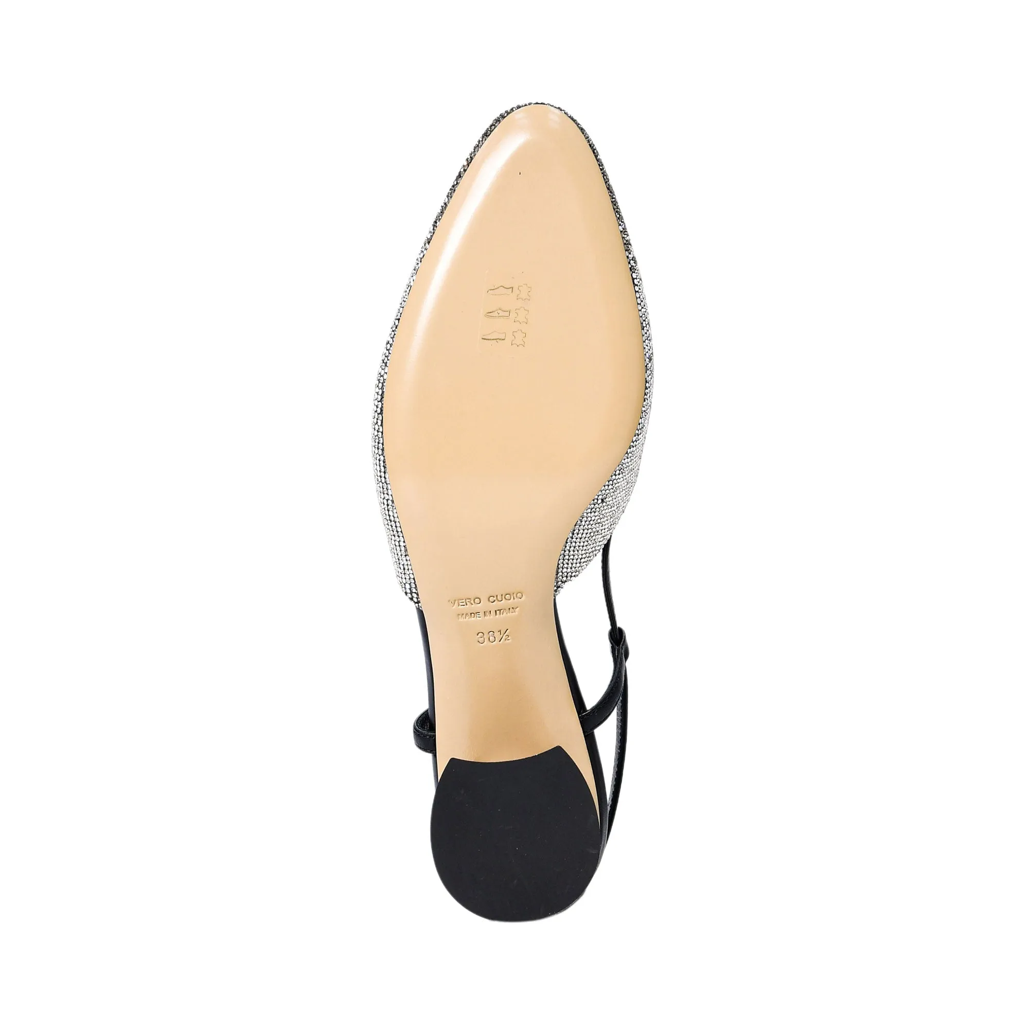 Pasquini Women's Chunky Black Sandal