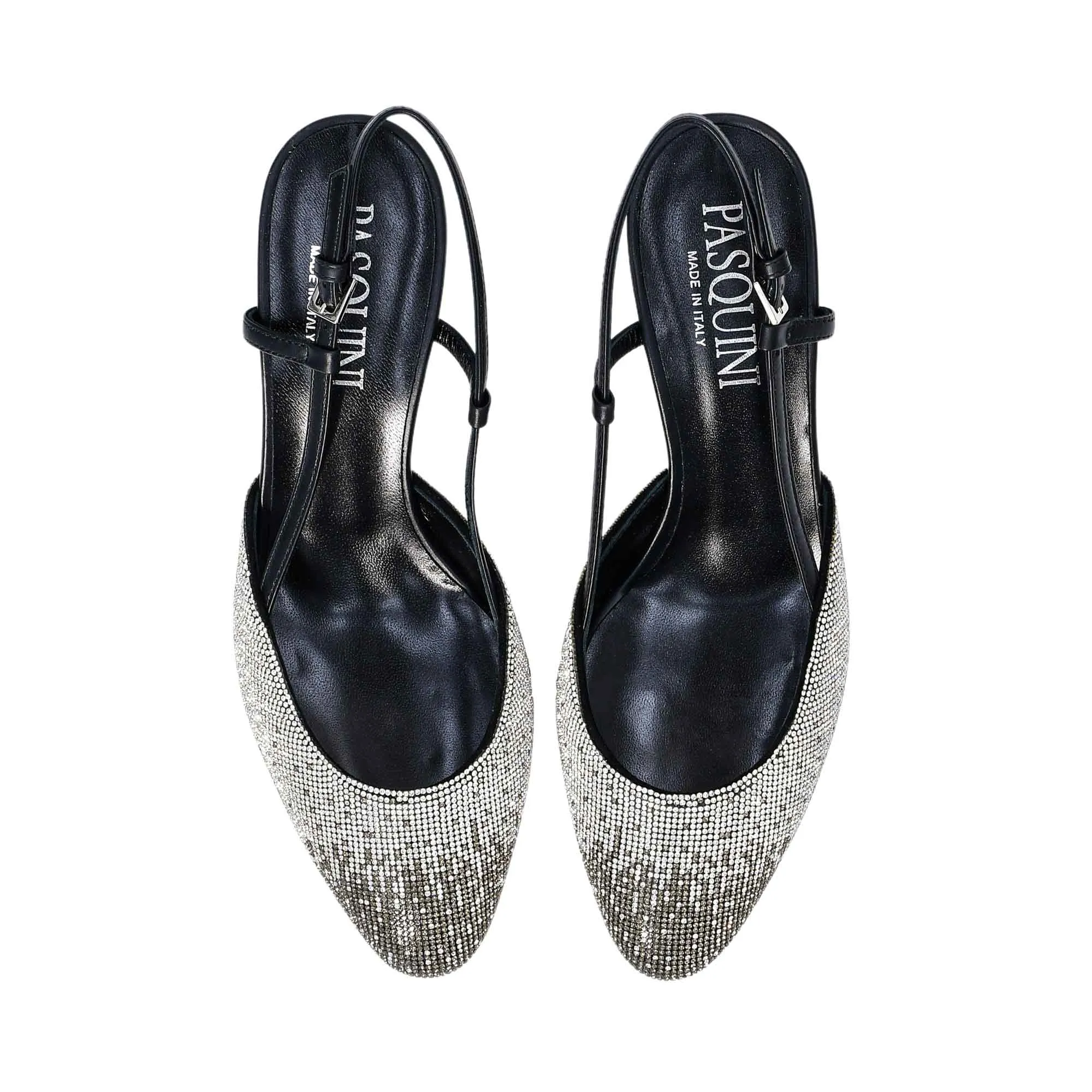 Pasquini Women's Chunky Black Sandal