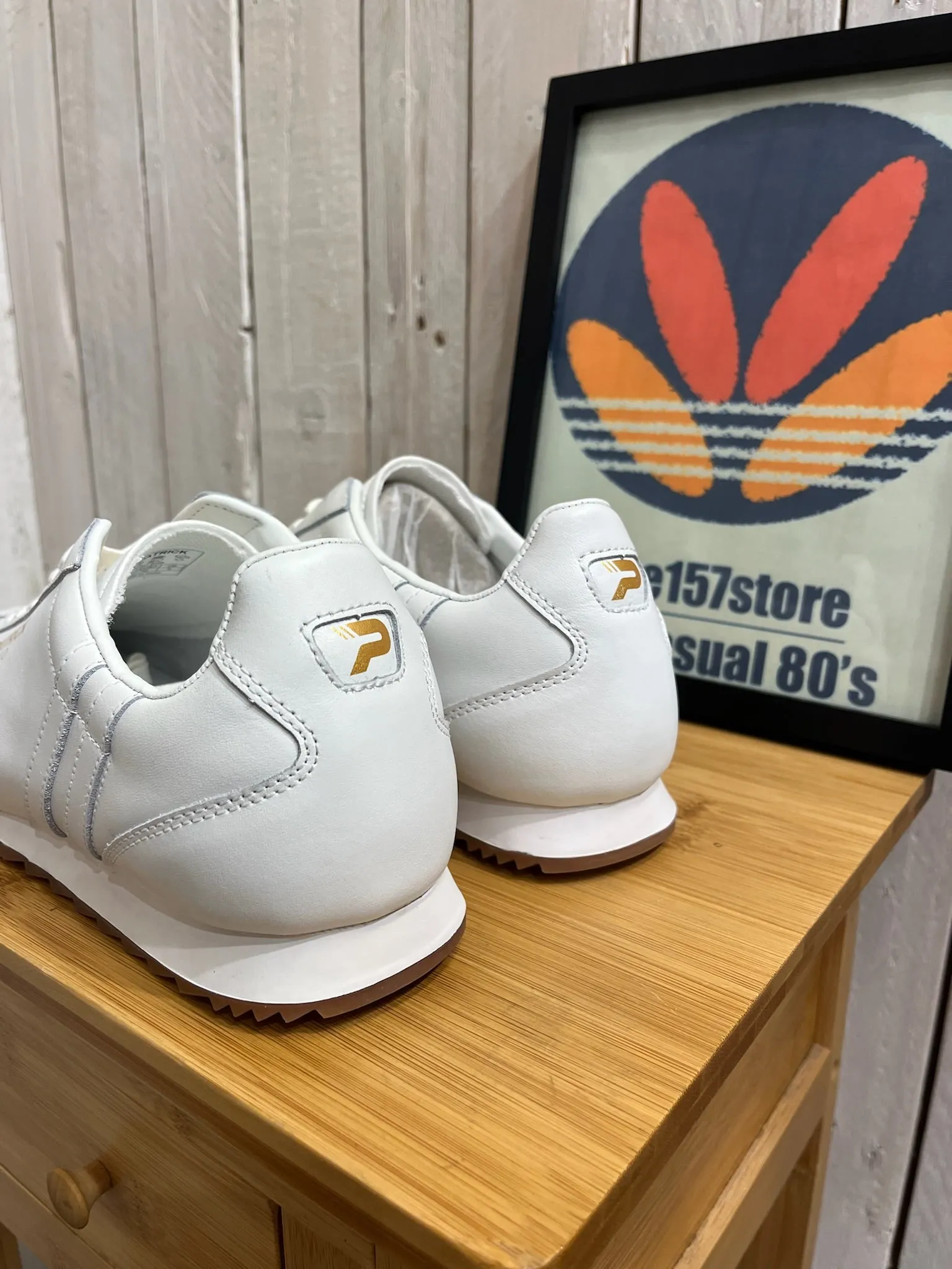 Patrick Rio Trainers - White Mono