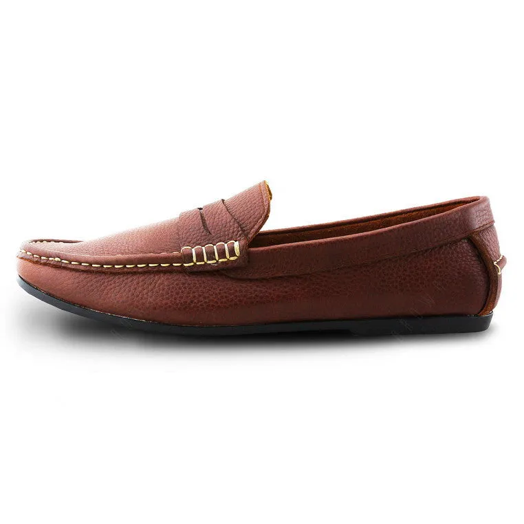 Penny Loafer Wrinkle Soft Brown