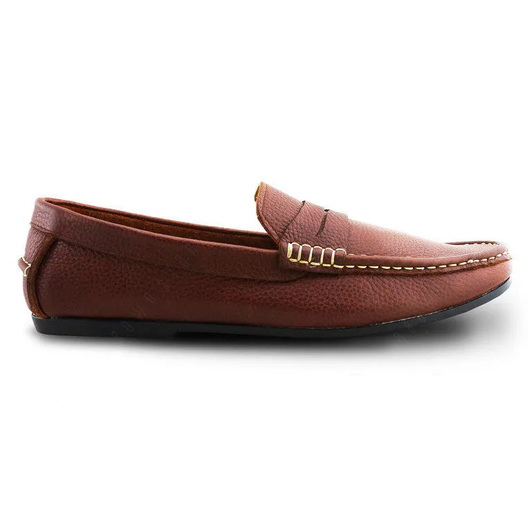 Penny Loafer Wrinkle Soft Brown