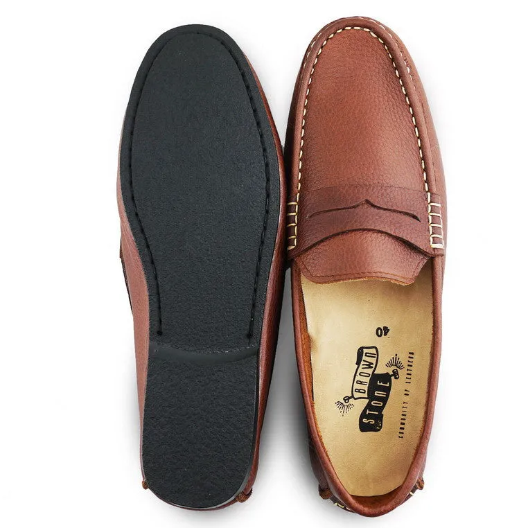 Penny Loafer Wrinkle Soft Brown