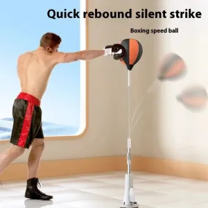 Performance-driven PU Trainer Boxing Speed Construction Durable Adjustable Safe transactions Vertical Reflex Height Ball Home