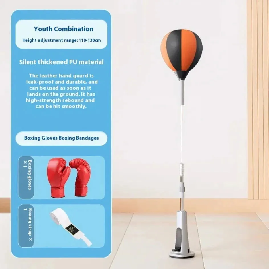 Performance-driven PU Trainer Boxing Speed Construction Durable Adjustable Safe transactions Vertical Reflex Height Ball Home