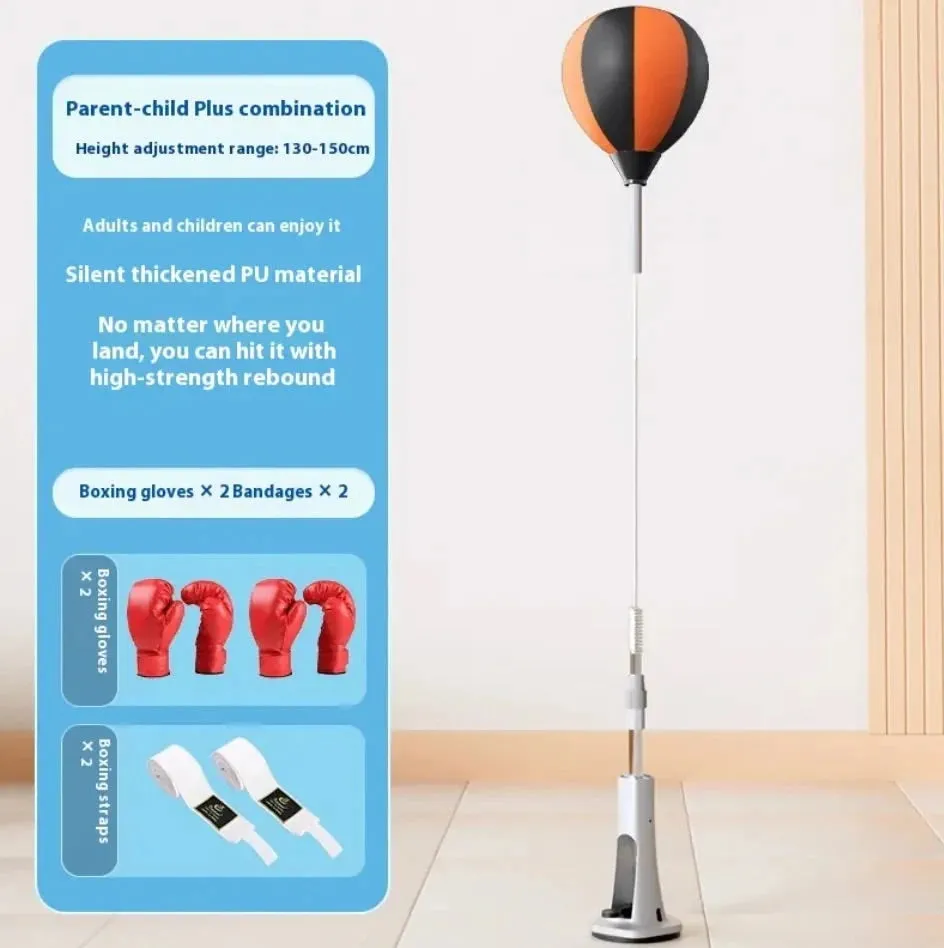 Performance-driven PU Trainer Boxing Speed Construction Durable Adjustable Safe transactions Vertical Reflex Height Ball Home