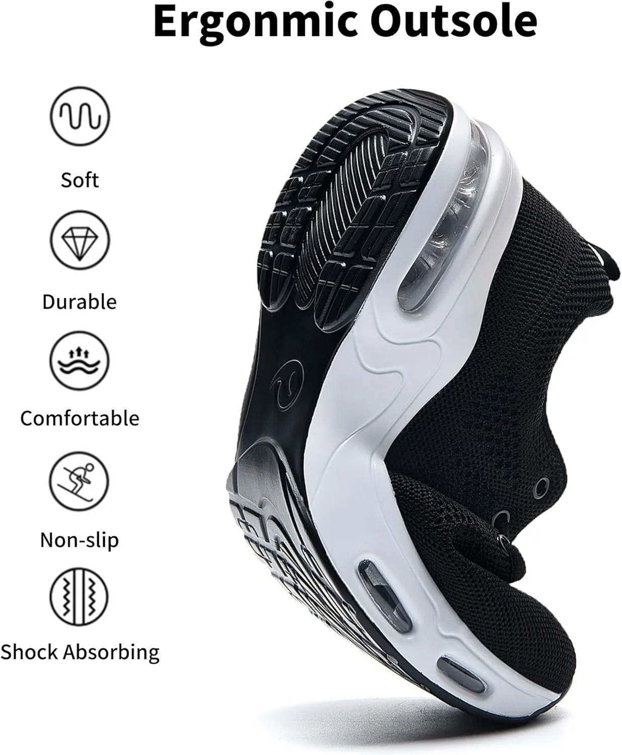PERSOUL Women's Running Shoes Athletic Tennis Fashion Sneakers Lightweight Breathable Walking Shoes for Jogging Fitness Gym