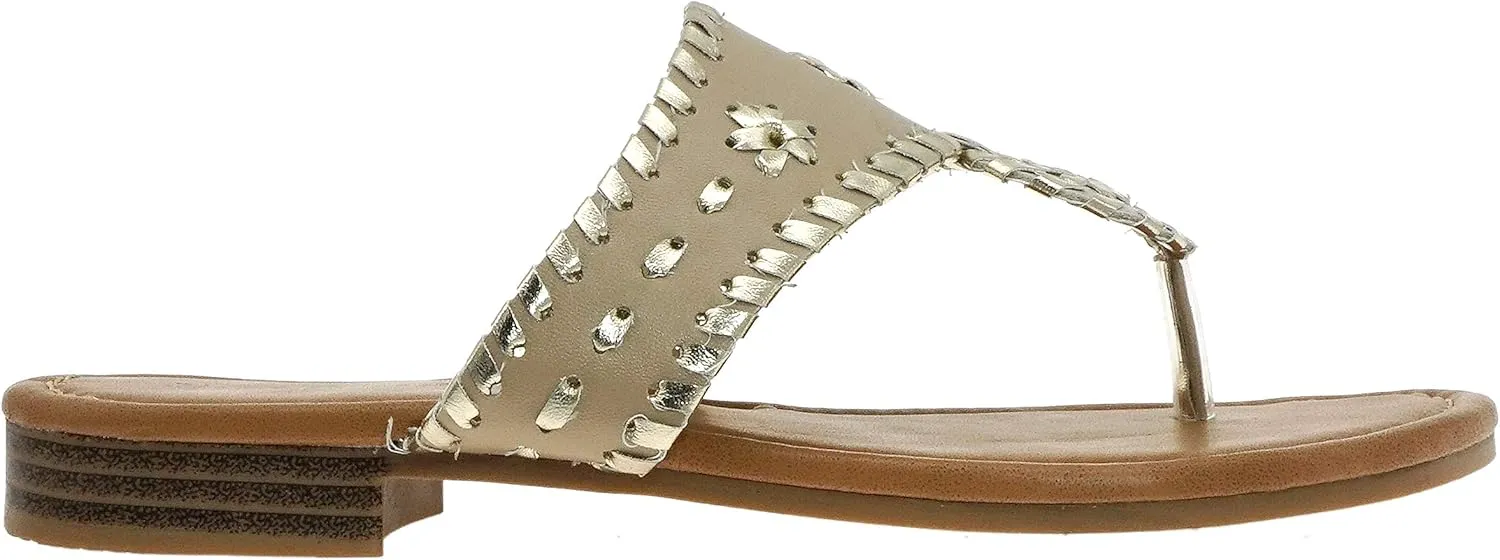 Pierre Dumas Women's Rosetta Slip-on Sandals