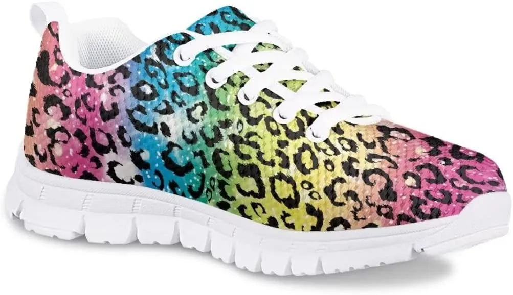 PinUp Angel Cute Girls Sneakers Kids Comfortable Lightweight Tennis Shoes Breathable Sport Walking Shoes