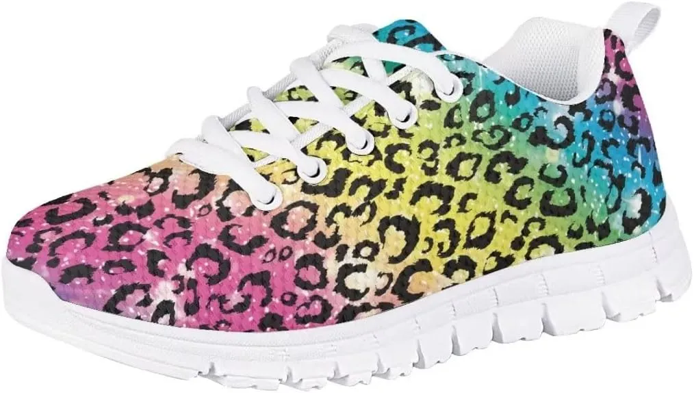 PinUp Angel Cute Girls Sneakers Kids Comfortable Lightweight Tennis Shoes Breathable Sport Walking Shoes
