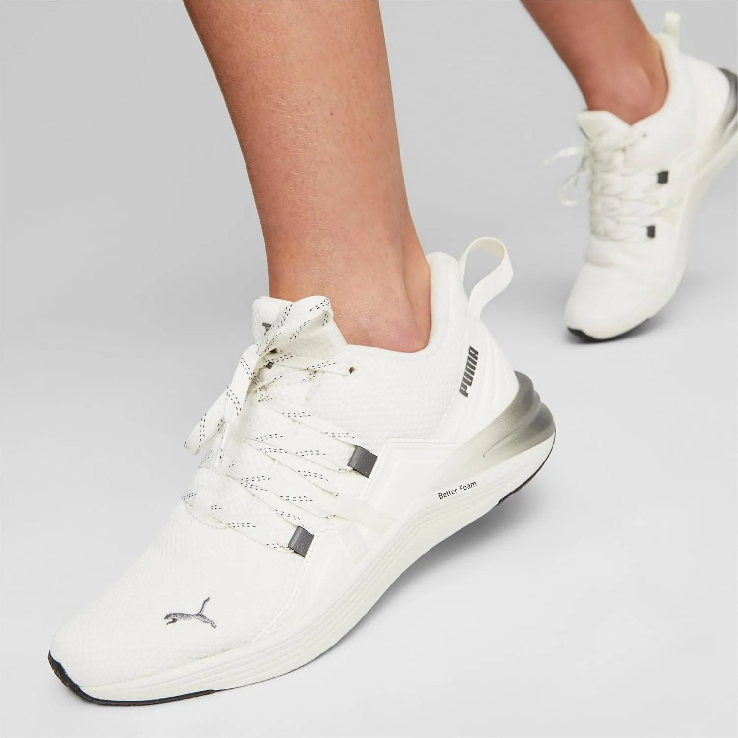 PUMA Women's Better Foam Prowl Alt Essentials Molten Metals Sneaker