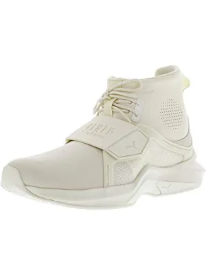 PUMA Women's The Trainer Hi by Fenty Whisper White/Whisper White 9 B US B (M)