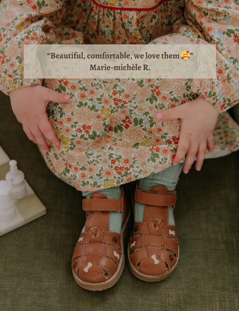 Puppy Classic Sandal - Latte