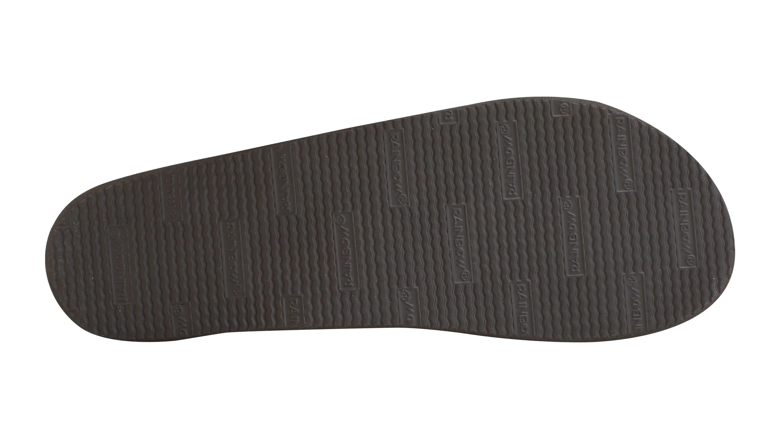 Rainbow Single Layer Leather Narrow Sandal-Classic Tan