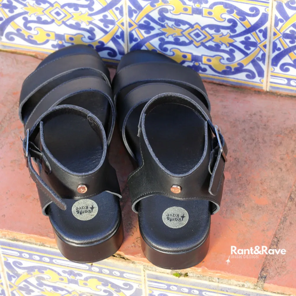 Rant & Rave Gena Sandal Black