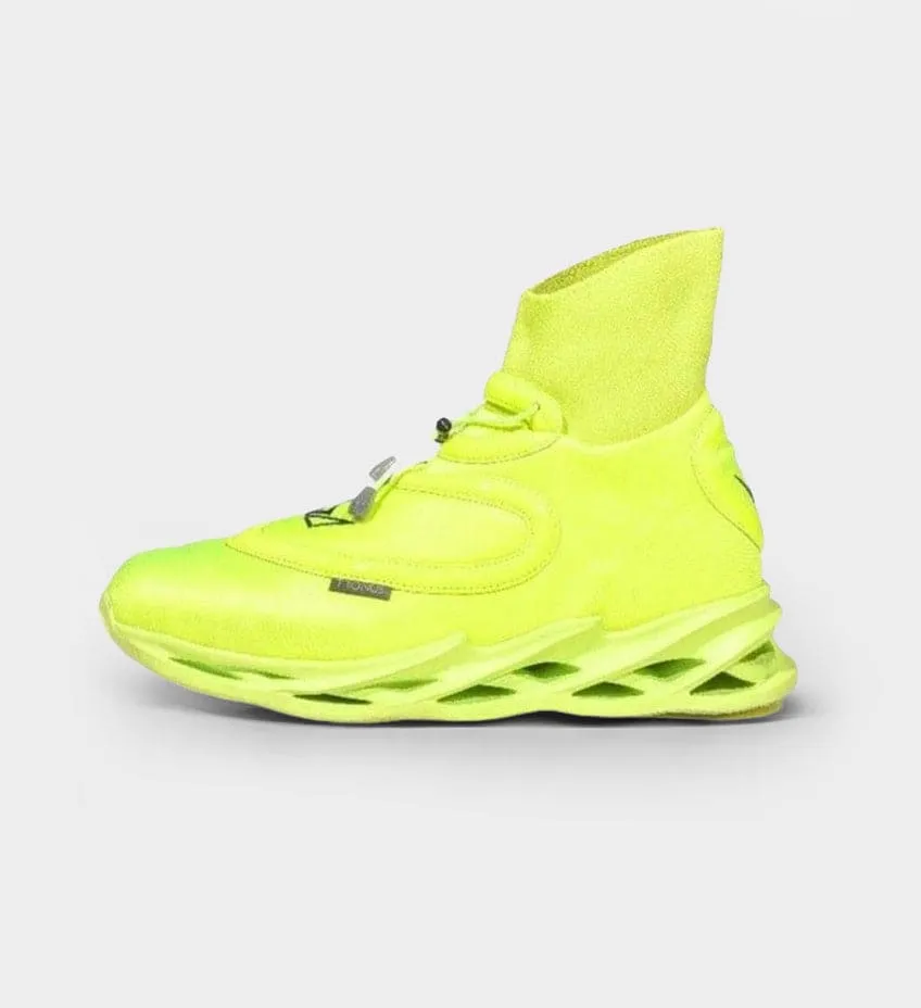 RETIRED COLLECTIBLE WOMENS LUXE CUSHIONED HIGH TOPS LIGHTNING