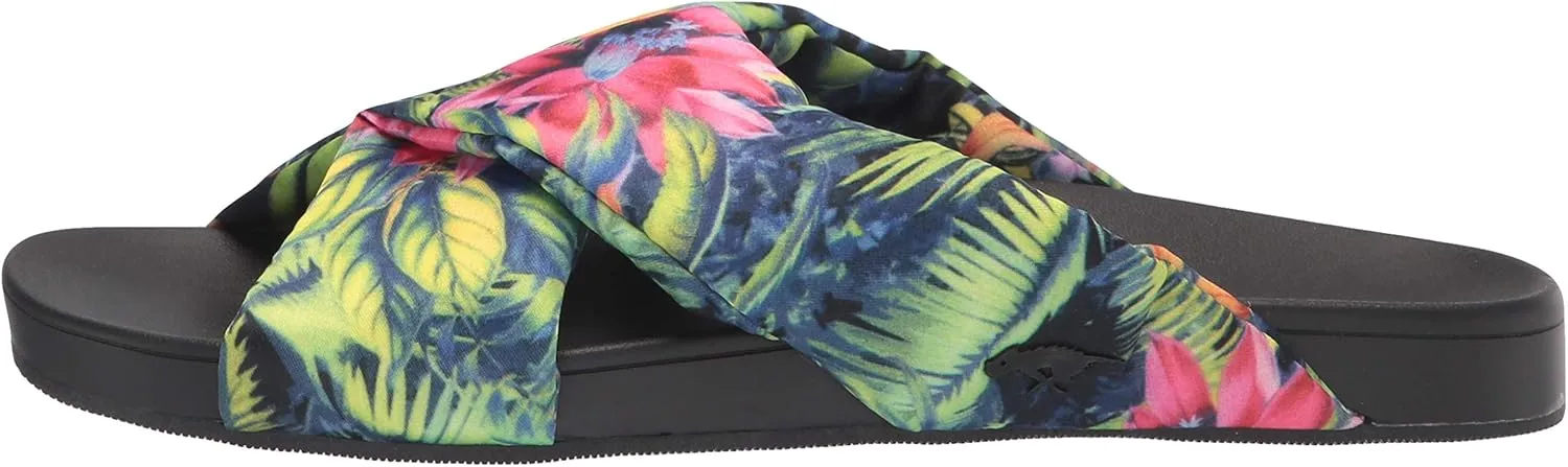 Rocket Dog Women's Edo EPPS Tropical Print Slide Sandal