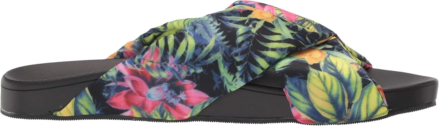 Rocket Dog Women's Edo EPPS Tropical Print Slide Sandal