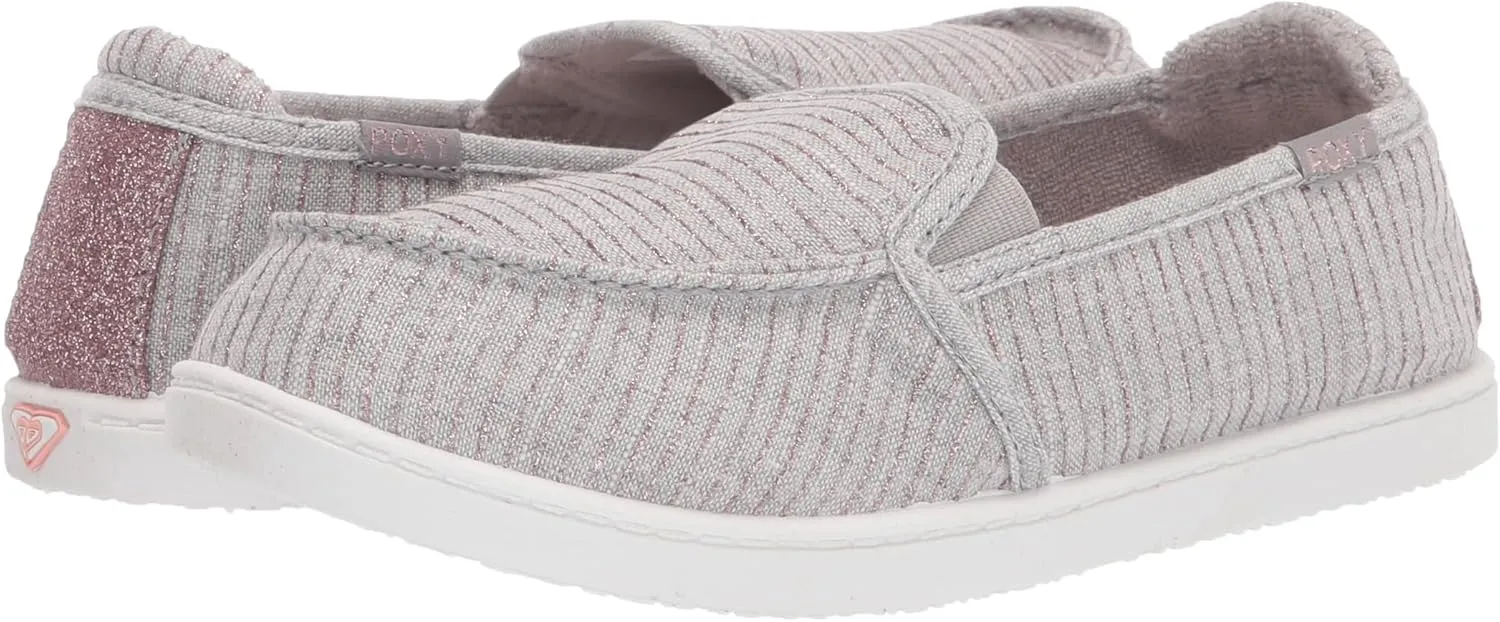 Roxy Girls Minnow Slip on Sneaker Shoe