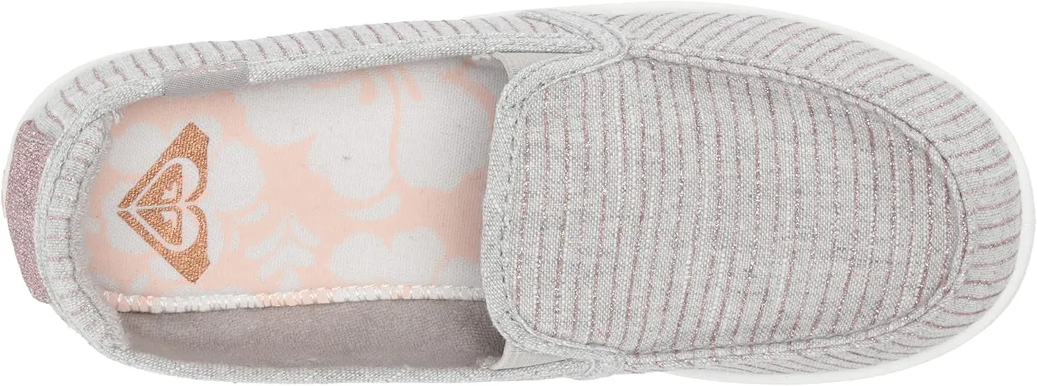 Roxy Girls Minnow Slip on Sneaker Shoe