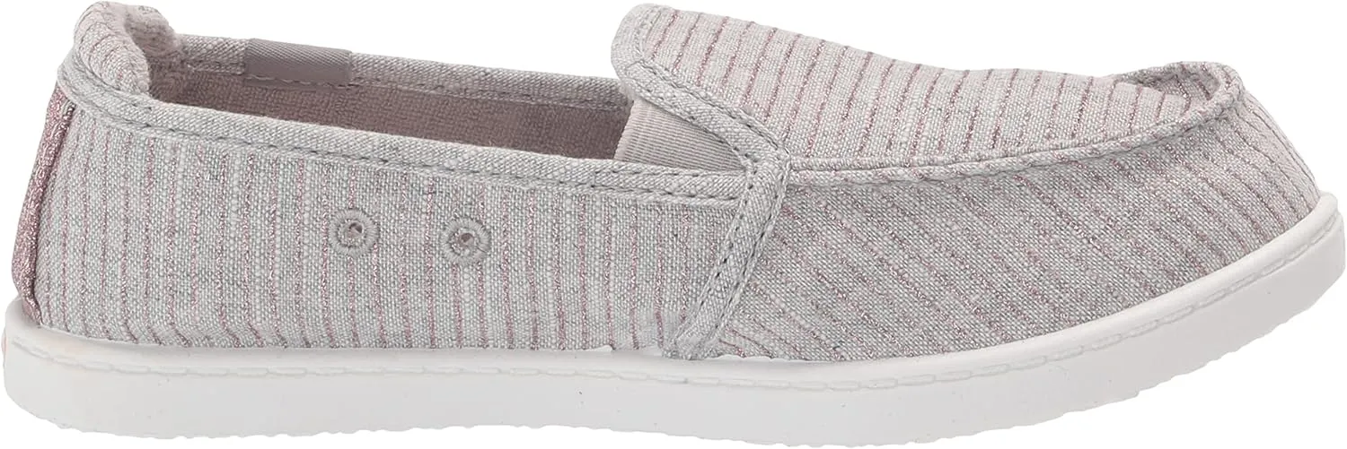 Roxy Girls Minnow Slip on Sneaker Shoe
