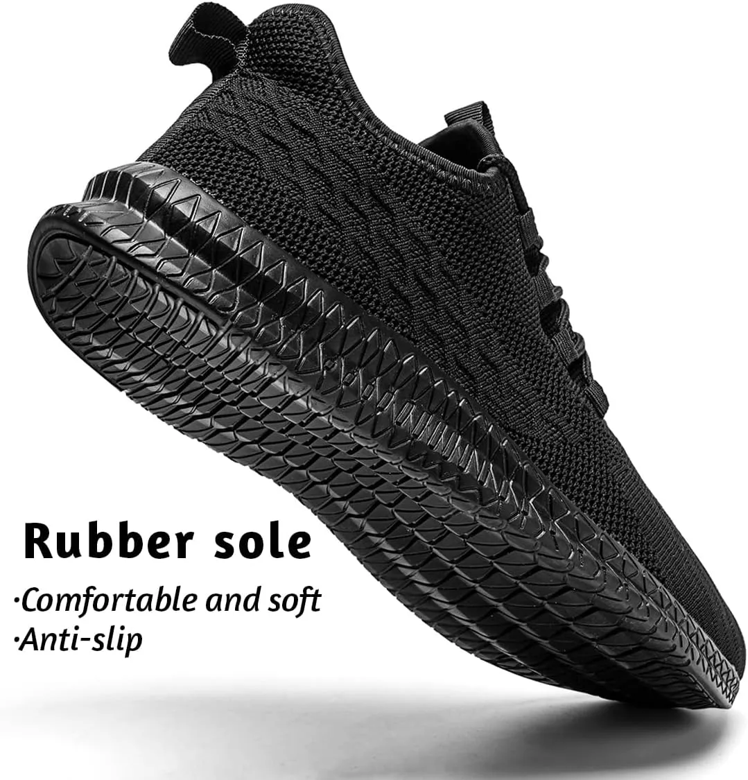 Running Shoes for Men Casual Slip on Tennis Shoes Fashion Sneaker Lightweight Breathable Gym Athletic Sports Walking Shoes